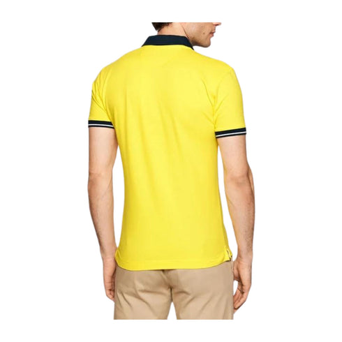 La Martina Polo Polo Uomo slim con contrasti Giallo - Francavilla Moda